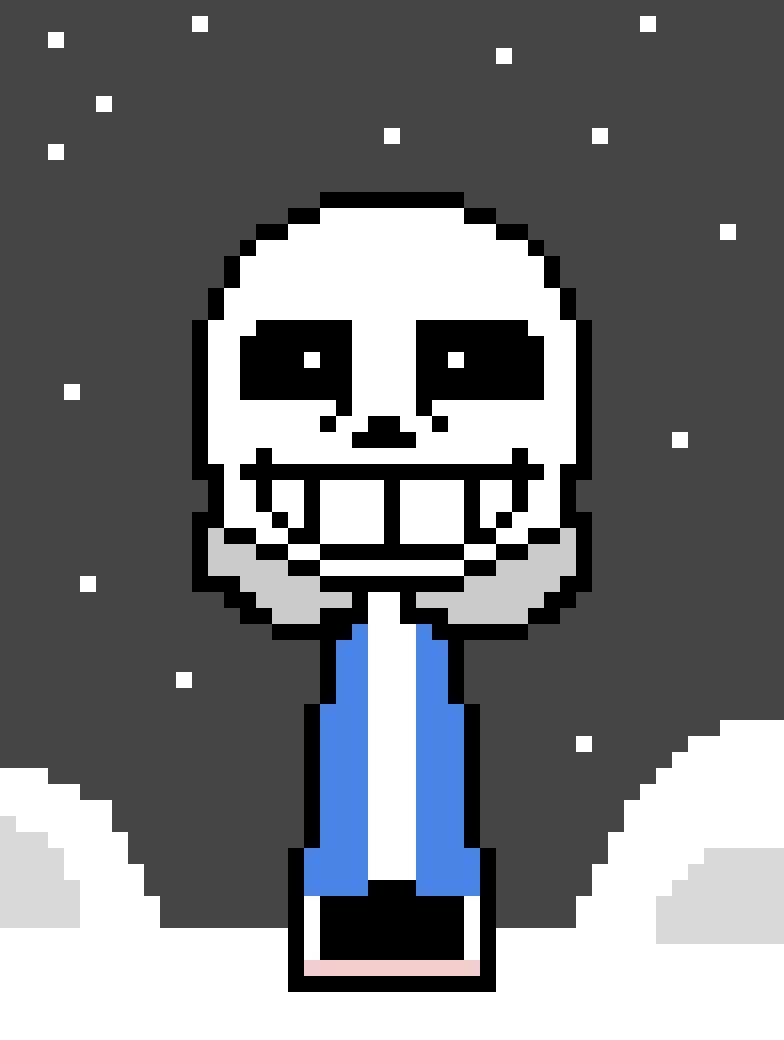 sans in sprunki @zees_awful_oc  made the base I think