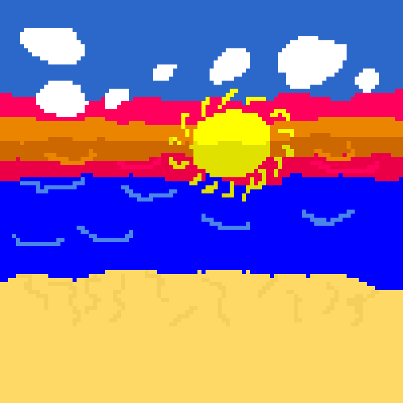 Sunset concept