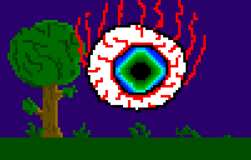 suspicious looking eye