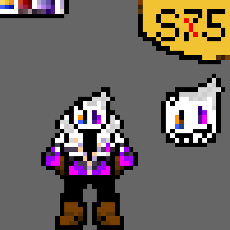 trying stuff with hair now