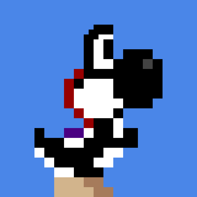 walking Yoshi (request from@huddybudy1324)