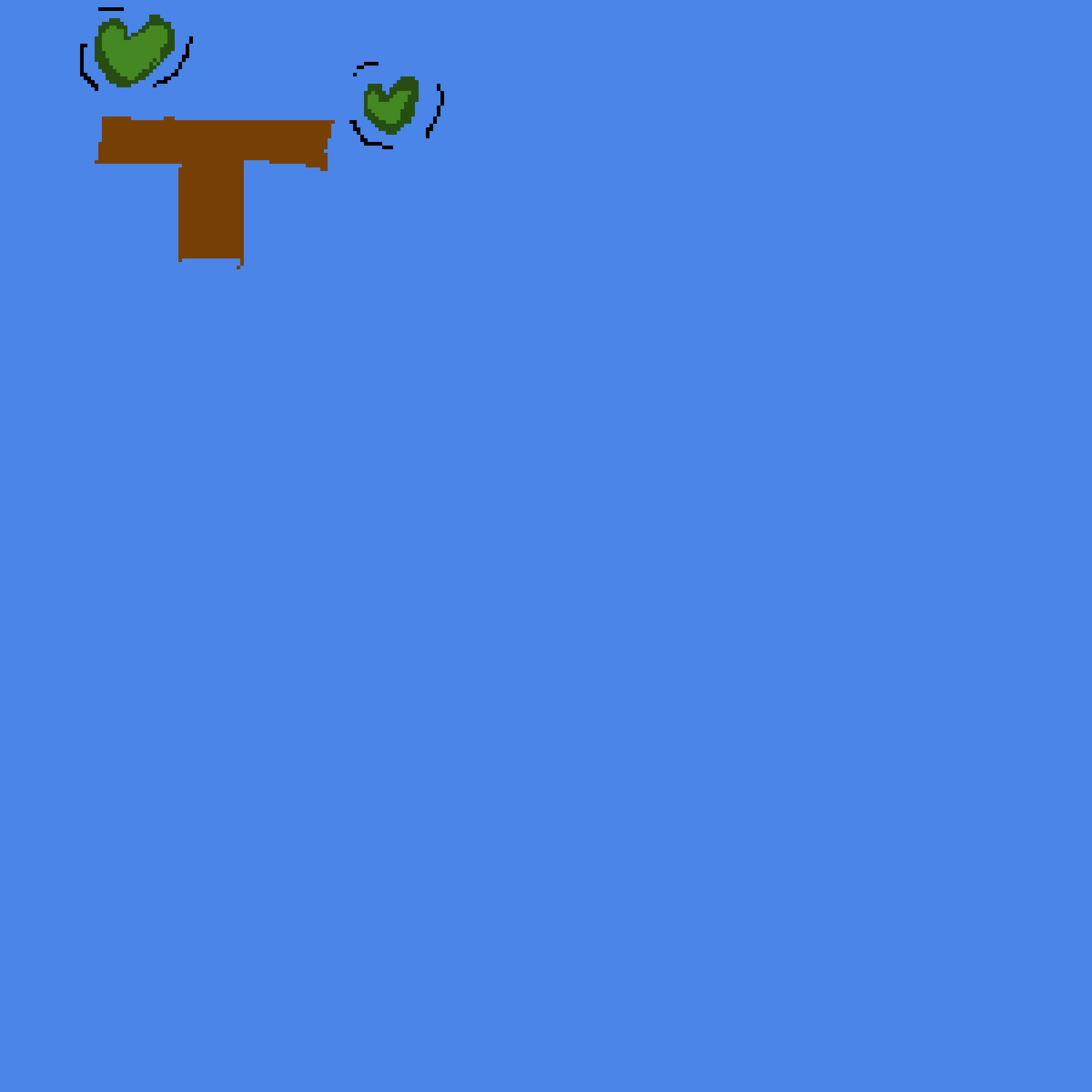 A dock with Lilly pads