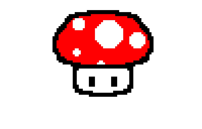 A very simple blinking mushroom :) (FIRST GIF I MADE ON HERE ^^)