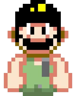 Angry Jotaro Mario (no coat)