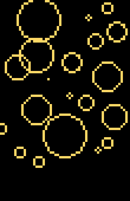 Bubbles of the end