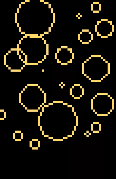Bubbles of the end