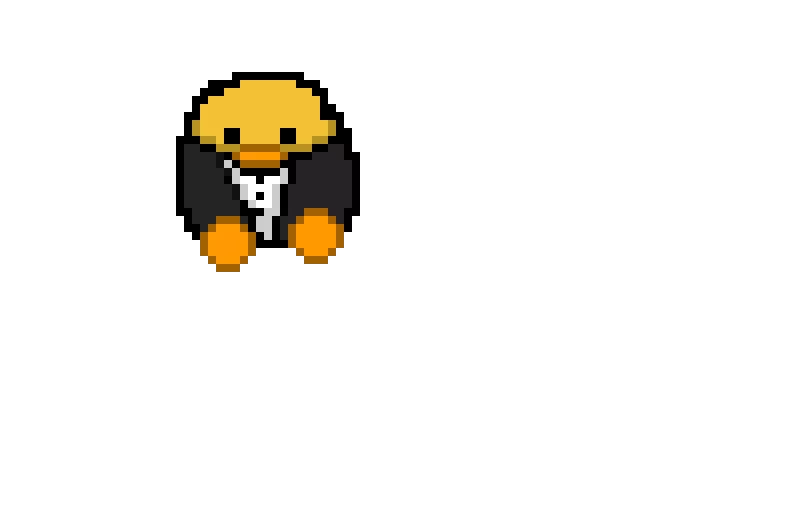 duck in a suit.