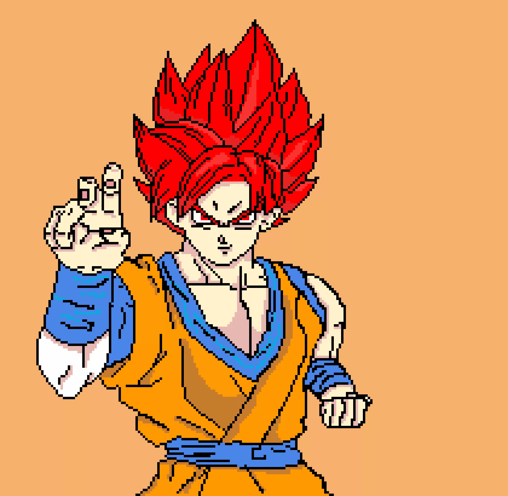Goku super Saiyan god