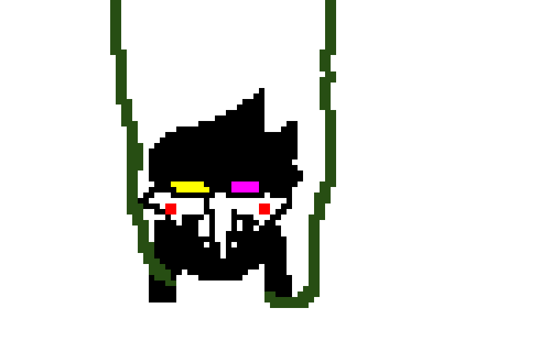 just a pupet on a string