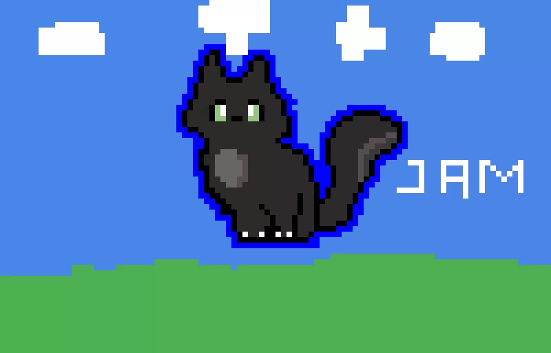 my cat Jam