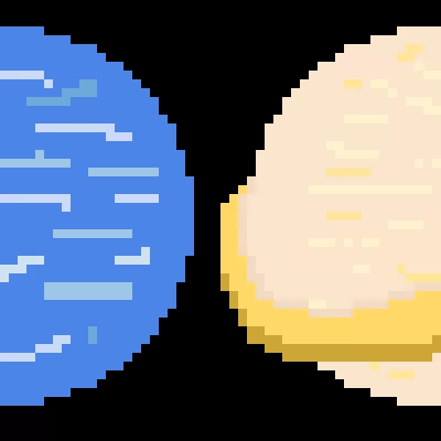 planets(not really this close)