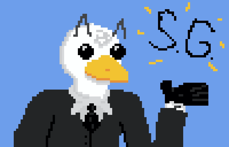 say hello to my new oc..............SILLY GOOSE