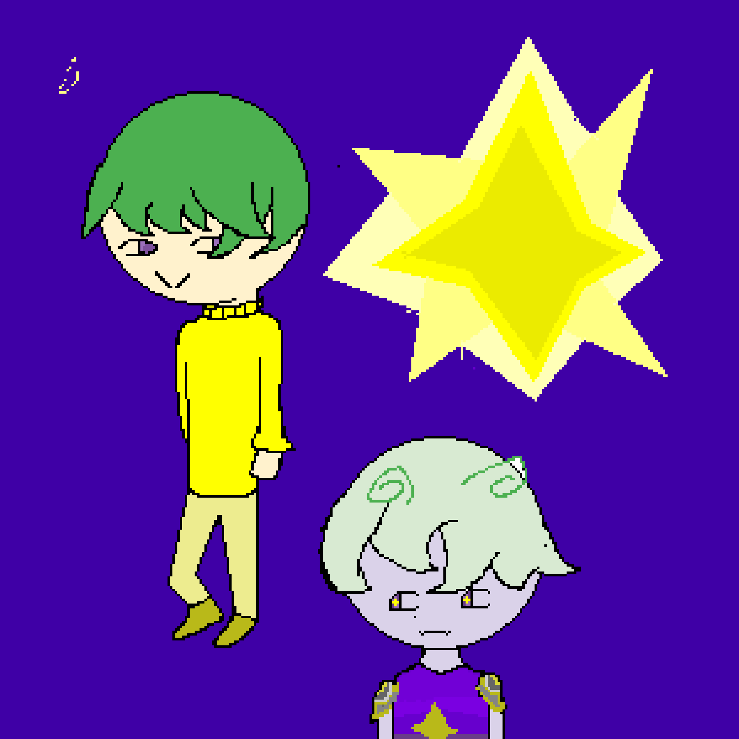 the ailen boy and his mother