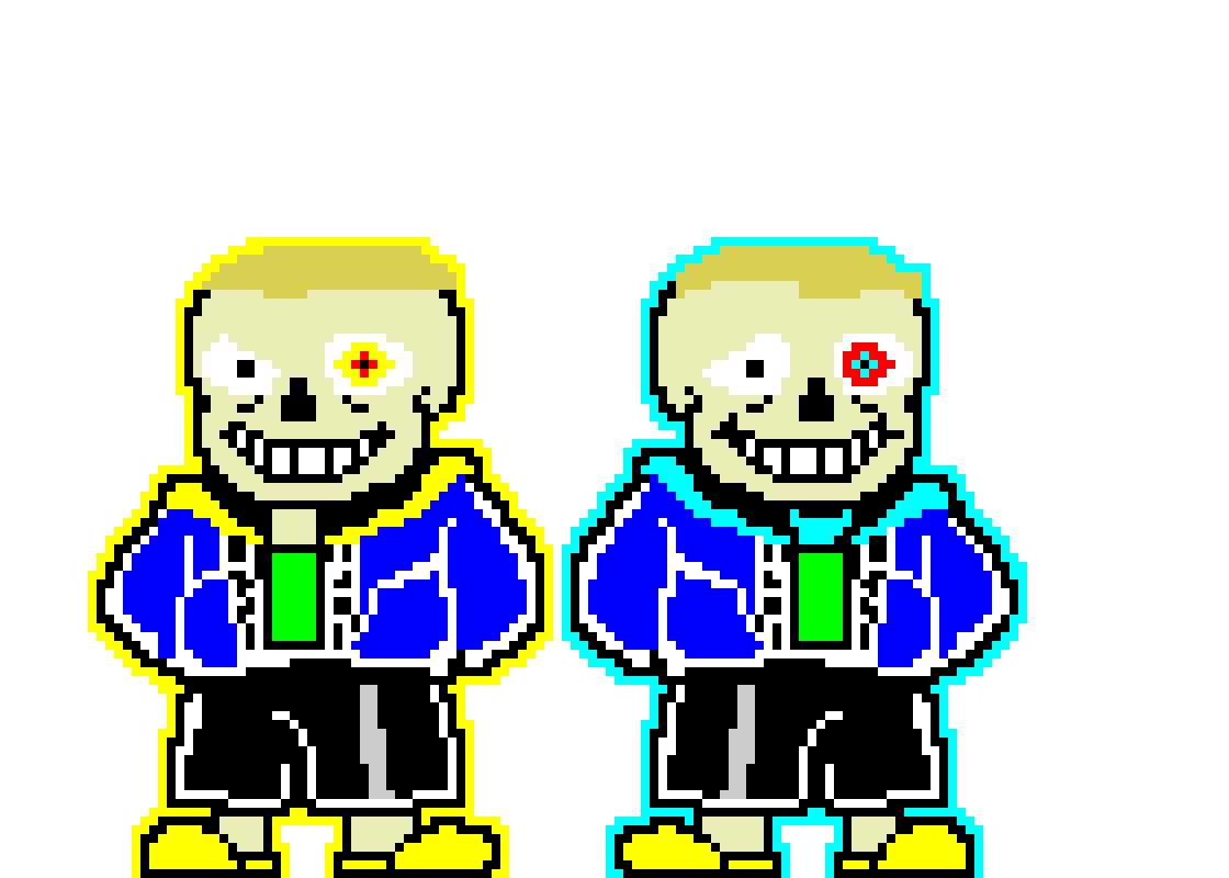 Time paradox sansers (credits: @Someone_doing_stuff)