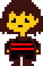 Underfell frisk model (credits to @Username_jeff for his frisk model)