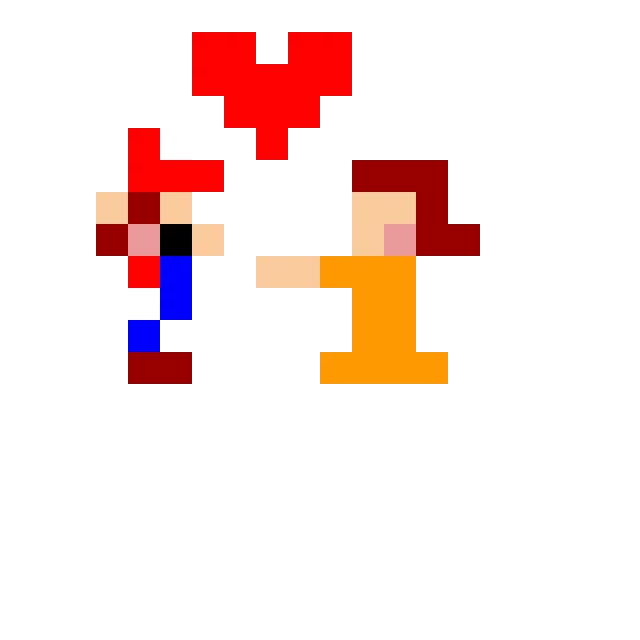 mario gets daisys kiss <3