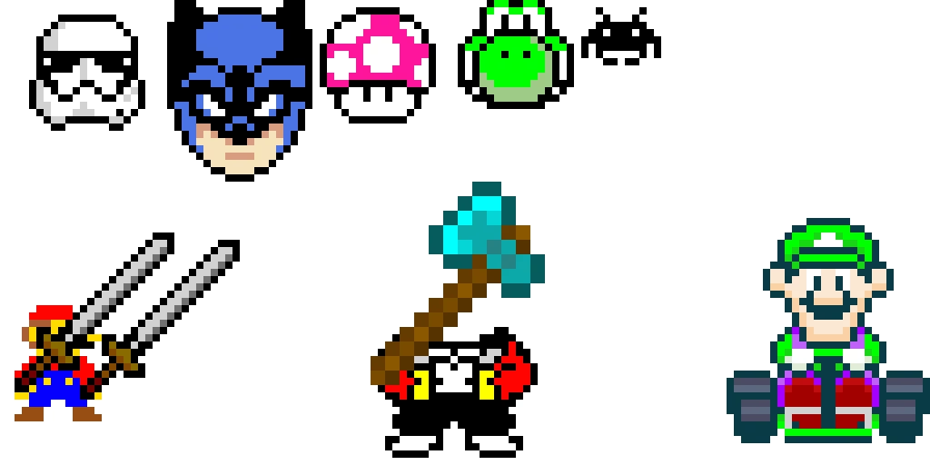 Pick a head for your character