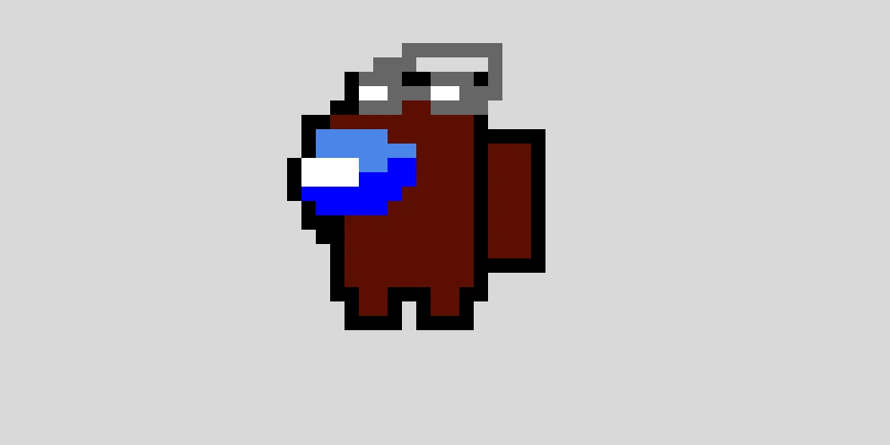 this is my character in among us