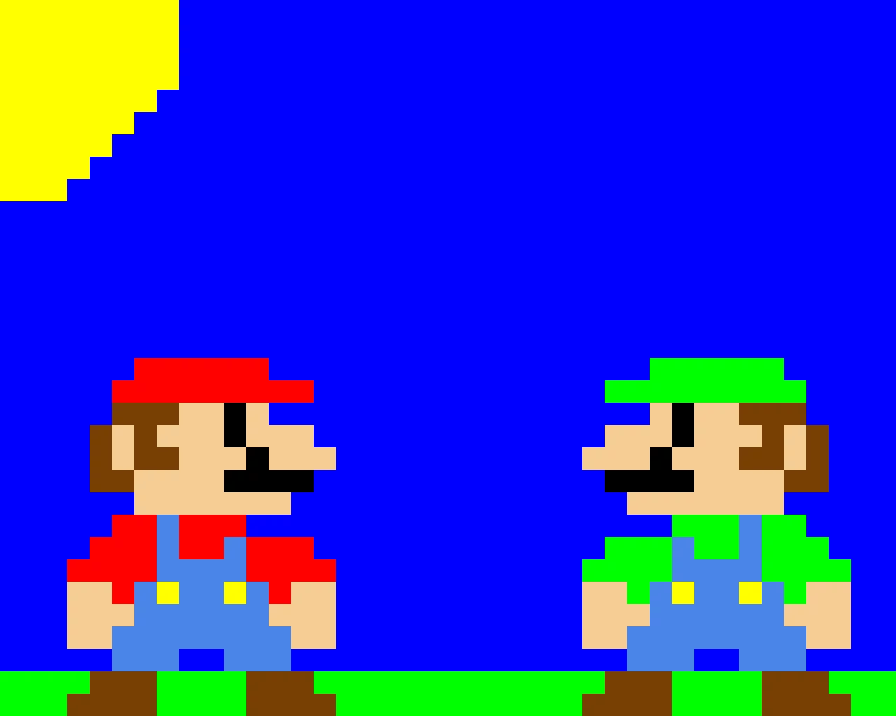 mario and luigi