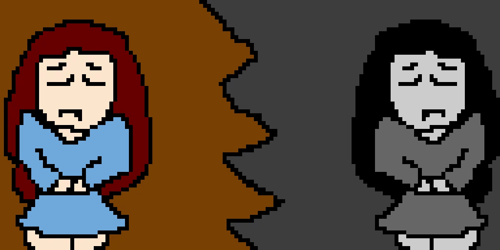 My First Mirror Art. :)