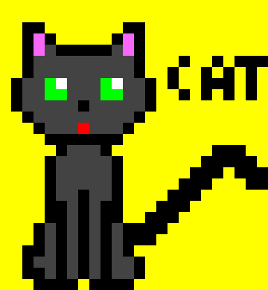 cat black