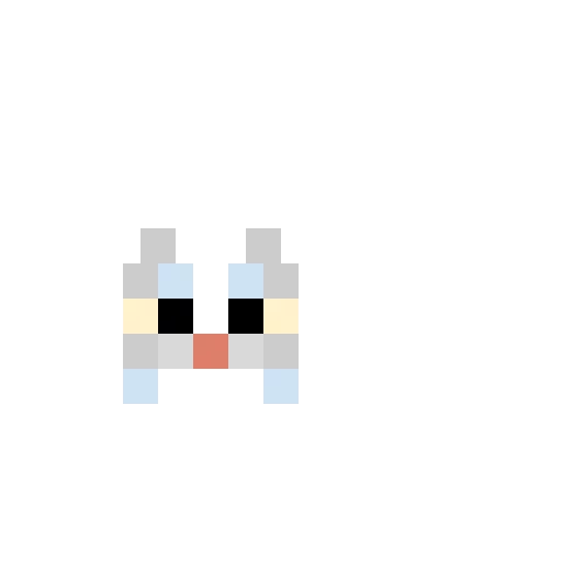 minecraft gray cat