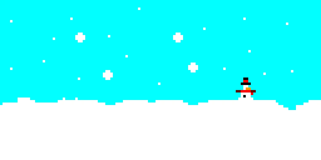 snowing snow ball (contest)