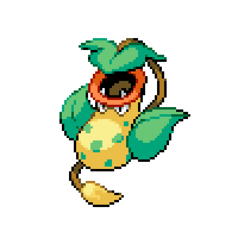 Victrebeel Pixel Art By Alfredoinatrenchcoat DinoPIXEL
