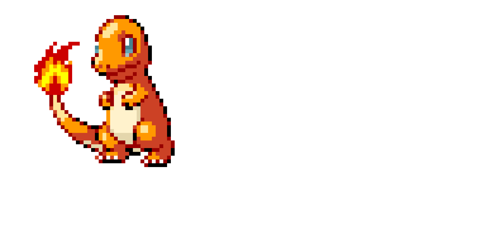 first art charmander