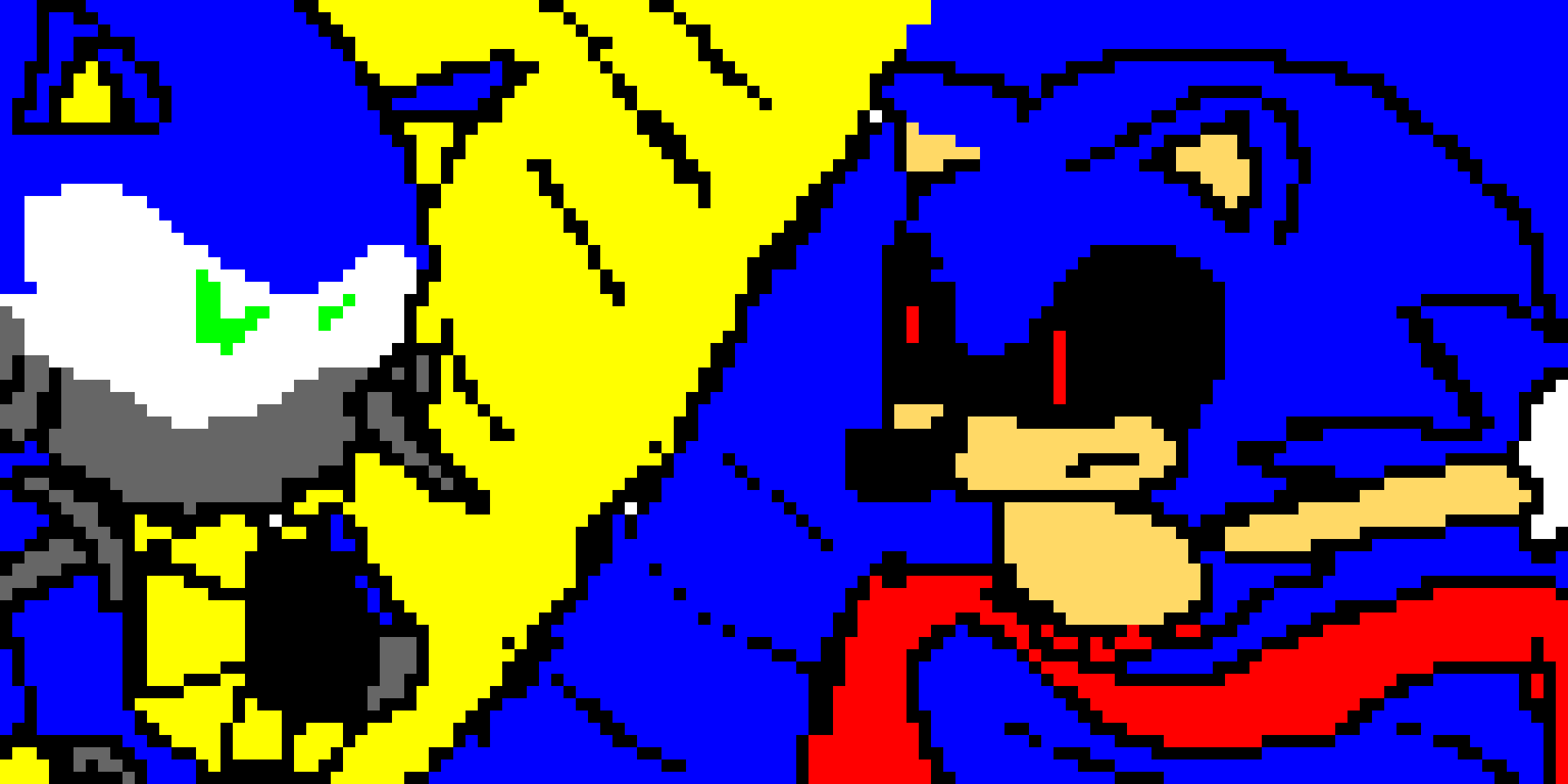 metal sonic vs sonic.exe