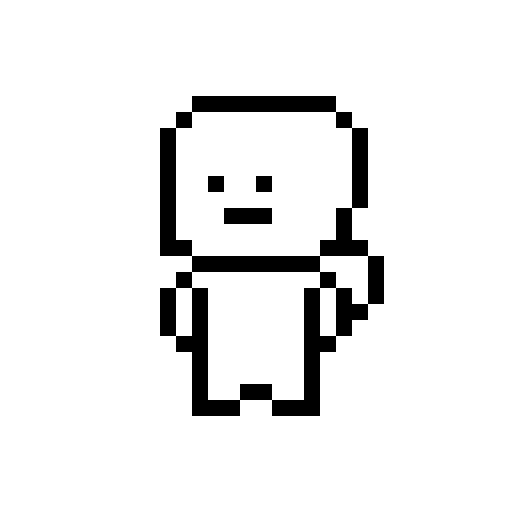 model with hood down