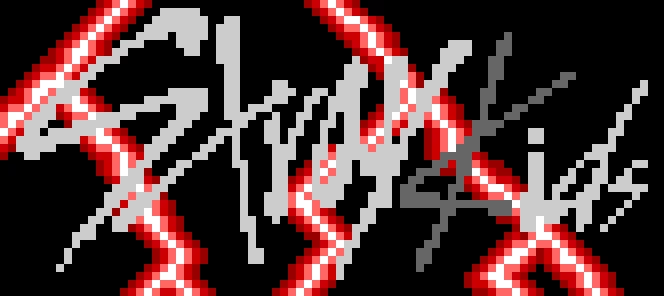 neon stray kids logo