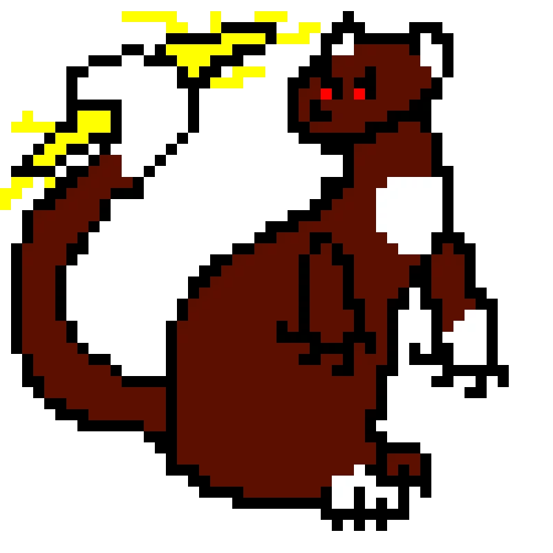 Boss weasel game sprite (2/4)