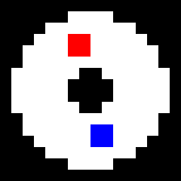 Red And Blue Loading Symbol