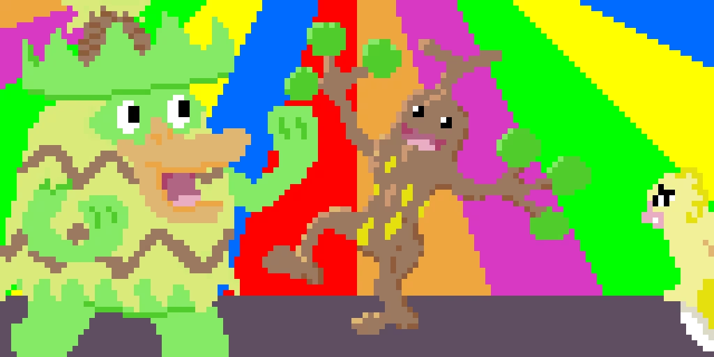 poke party i don rsquo t like the background much will prob change it