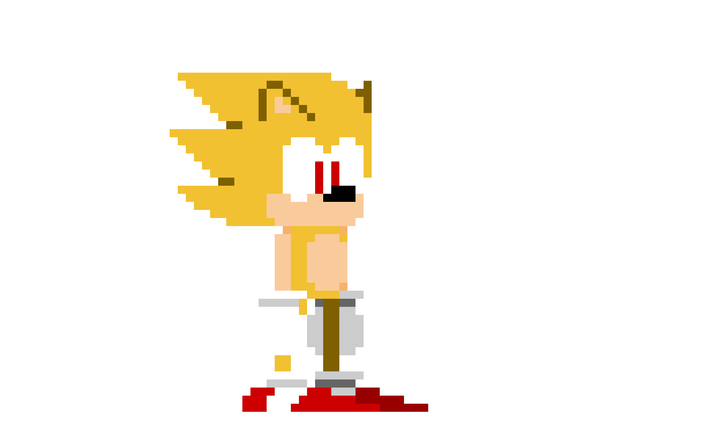 super sonic thanks to pixalguy for the template