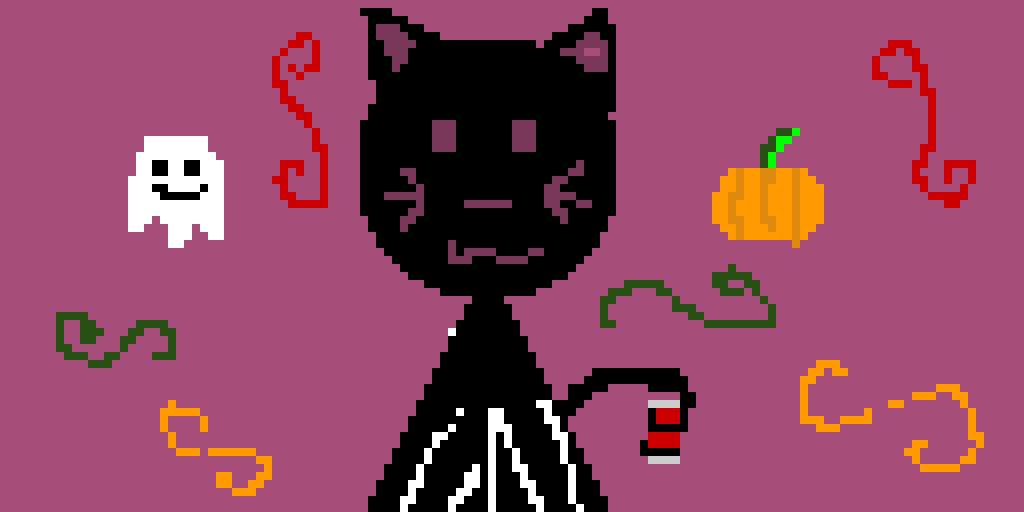 edit of halloween cat (contest)