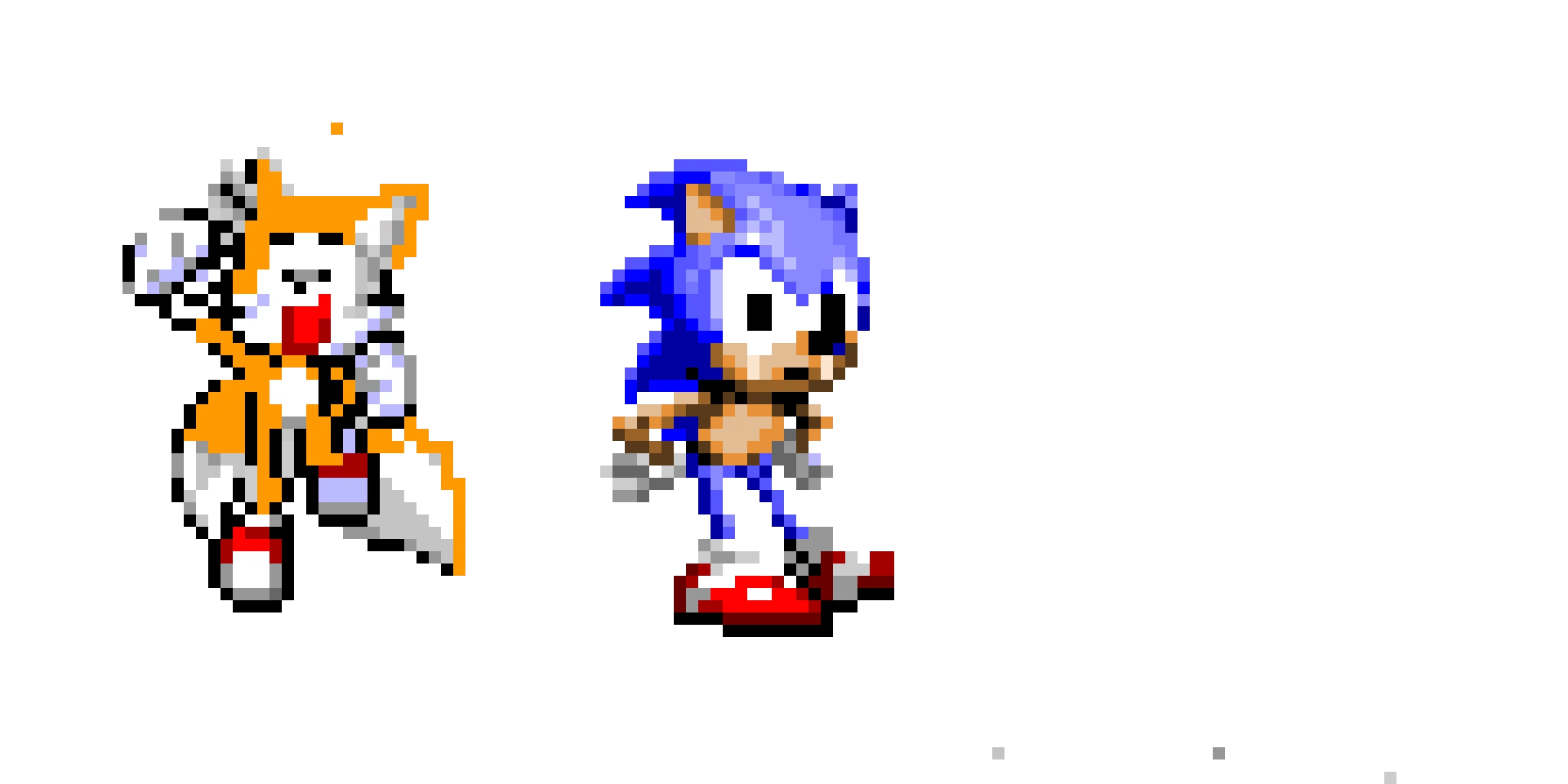 sonic and tails