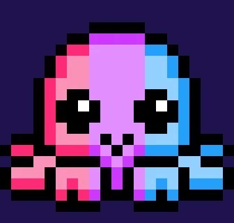 Cotton Candy Octopus