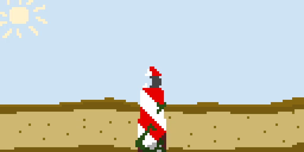 Dilapidated Lighthouse