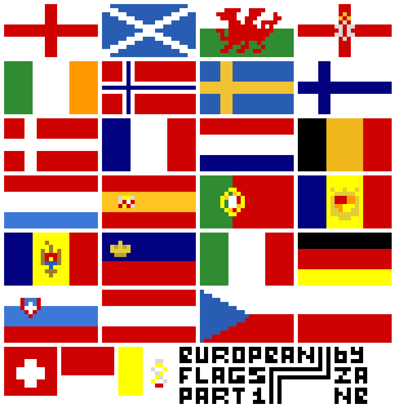 european-flags-part-1