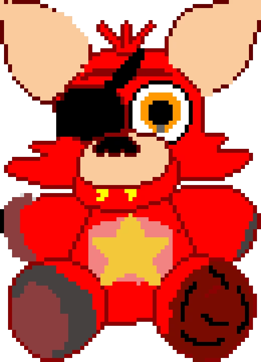 rockstar foxy plush