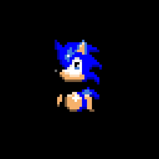 sonic cd title screen staring meme