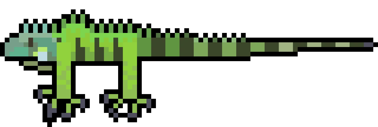 iguana drepanosaur female iguano