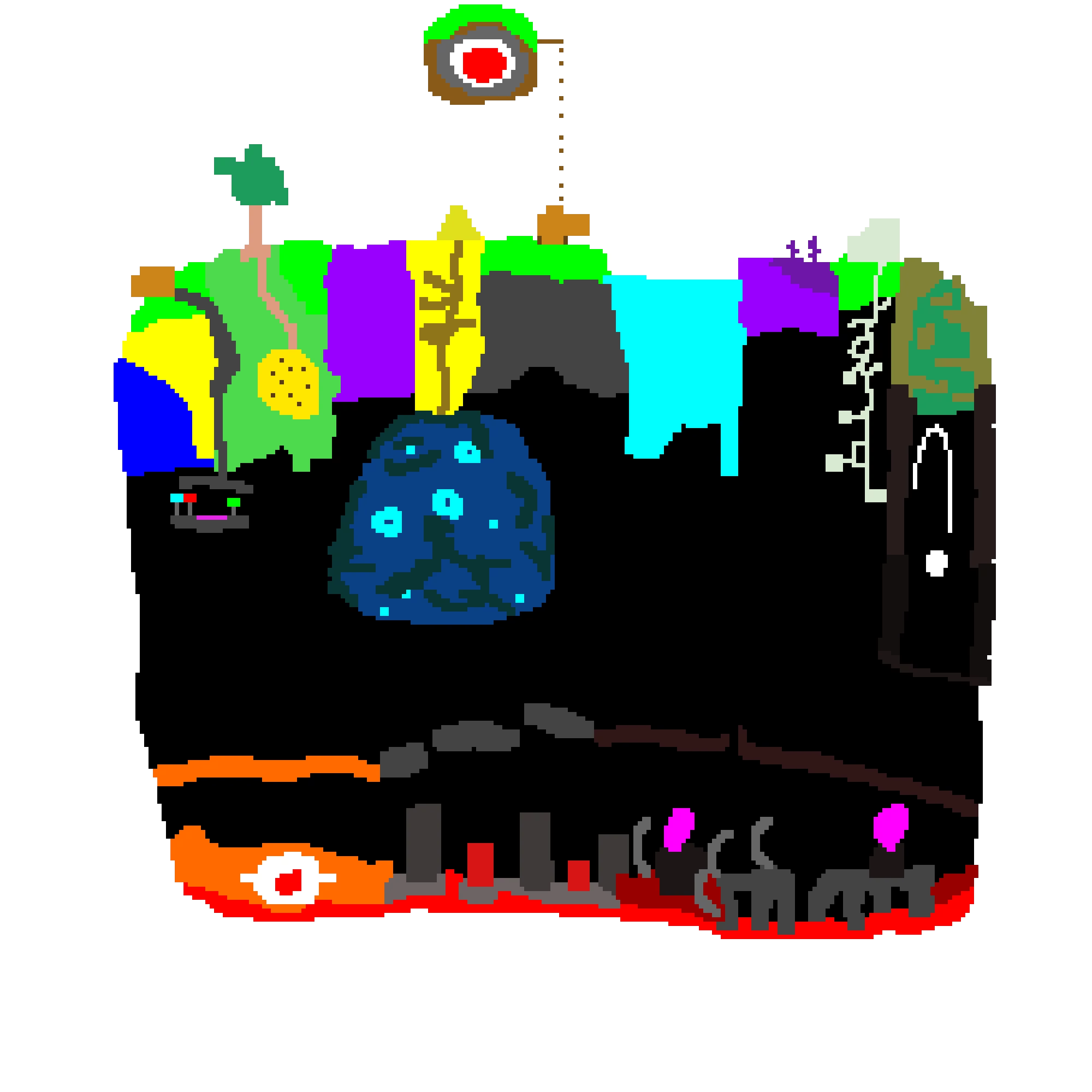 my main terraria world missing sky islands and lots of map