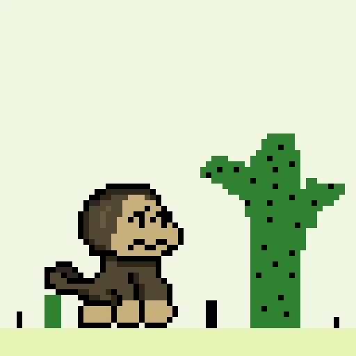 monkey stranded in desert idea by bhoward8
