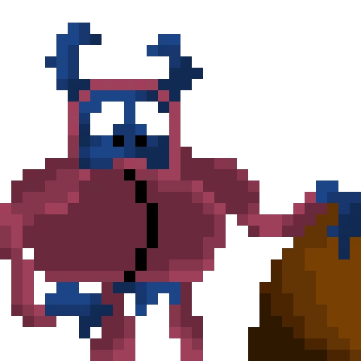 my favorite hollow knight character dung defender