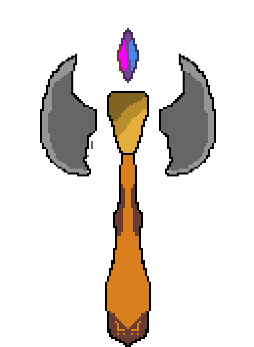 psychics axe enhanced weapon 2