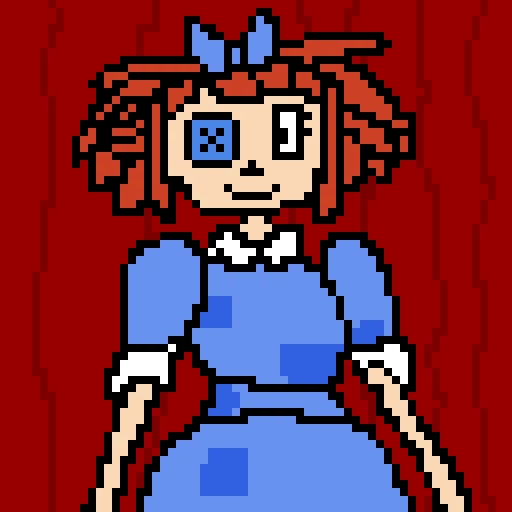 Ragatha from TADC (tw: ragdoll woman)