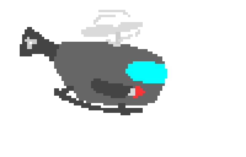 A silly attack helocopter, got my own labtop now! more art soon